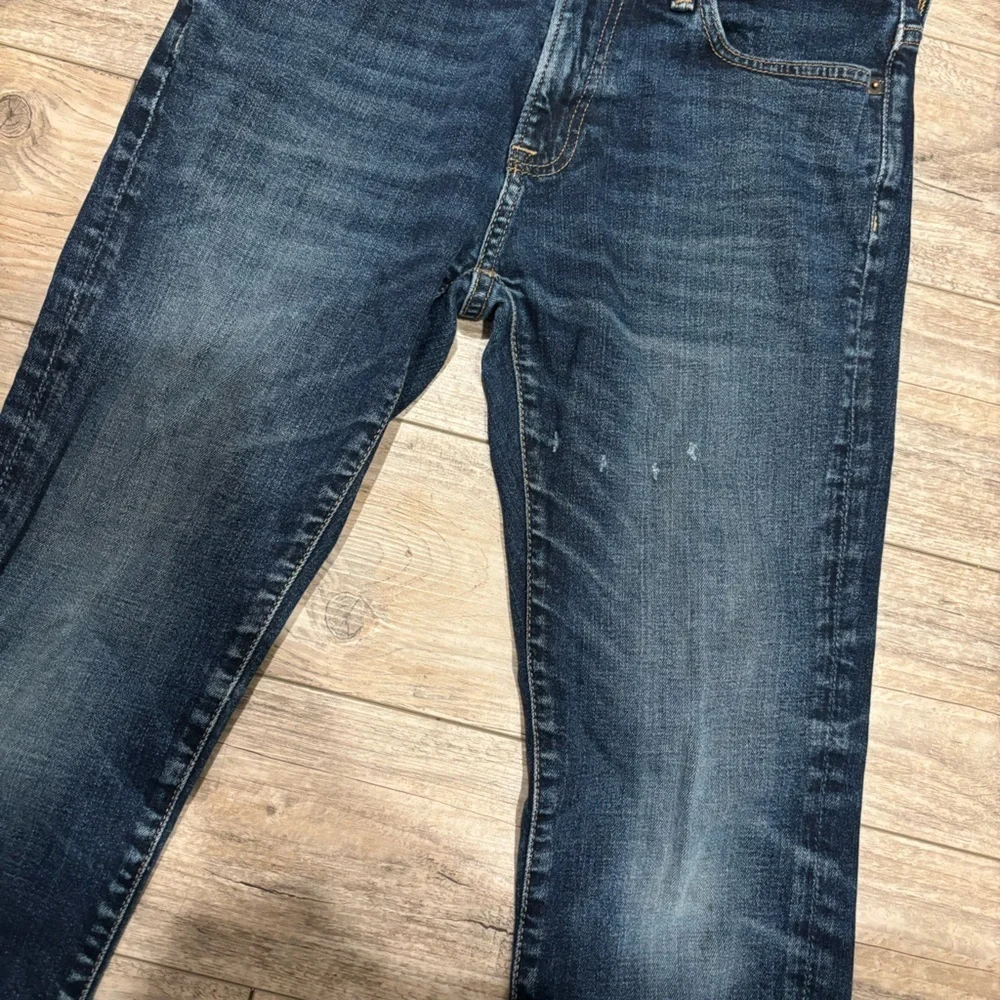 Abercrombie & Fitch Mens Distressed Blue Skinny Jeans Size 31 X 32